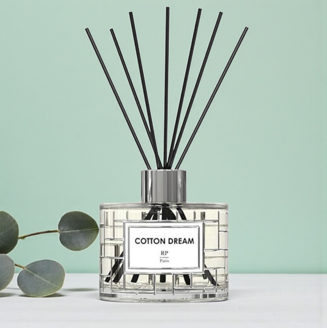 Diffuseur maison Cotton Dream – RP Paris | Parfum d’intérieur doux & apaisant (100 ml)