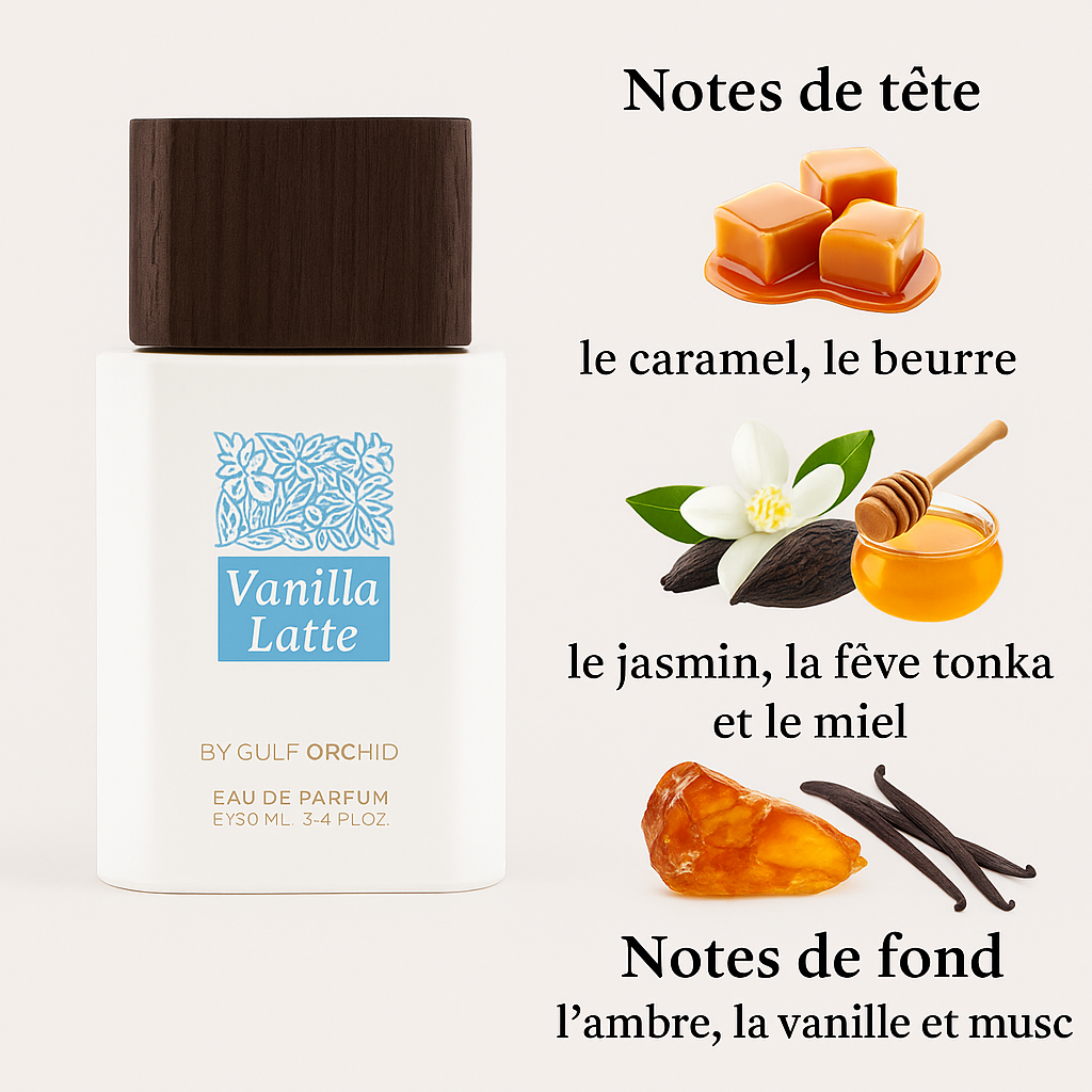 Vanilla Latté – Eau de Parfum 100 ml | Gulf Orchid