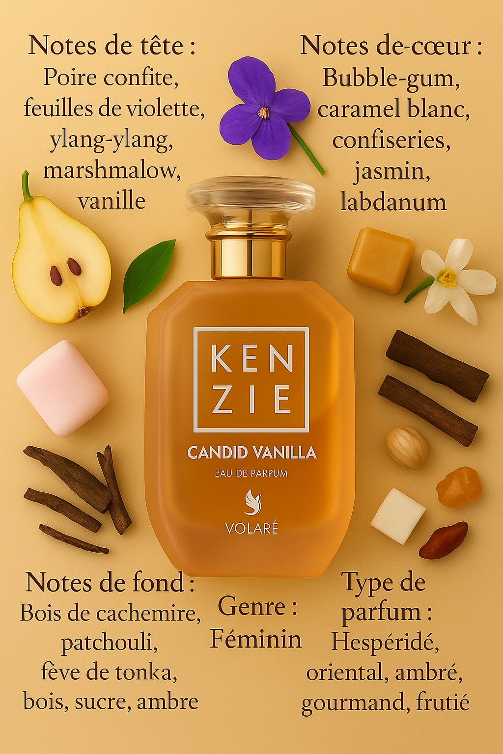 Kenzie, Candid Vanilla - Volaré