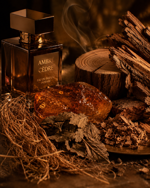 Ambre cèdre • chaleur masculine