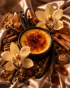 Crème Brûlée & Épices — Gourmandise Veloutée