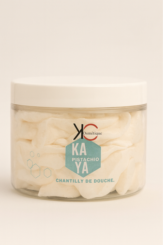 Chantilly de douche Kaya Pistachio – Mousse fouettée gourmande | KCosmétiques