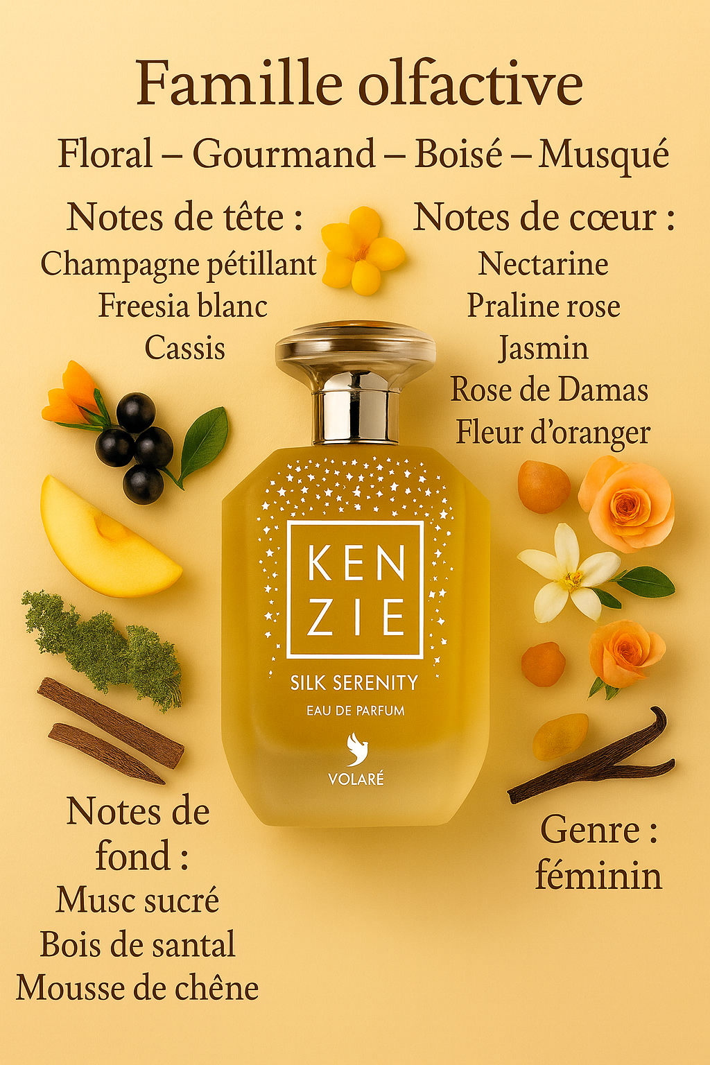 Kenzie Silk Serenity Volaré – Eau de Parfum 100 ML