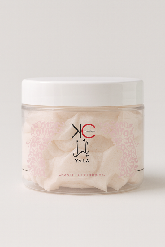 Chantilly de douche Yala – Mousse fouettée parfumée | KCosmétiques