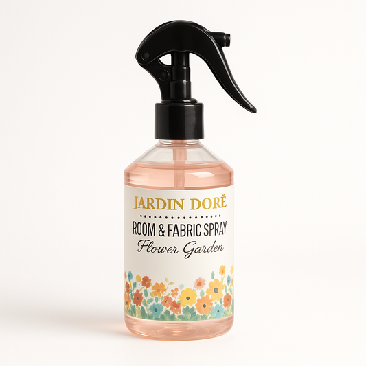 Spray d’intérieur Flower Garden – Jardin Doré | Ambiance florale élégante (250 ml)