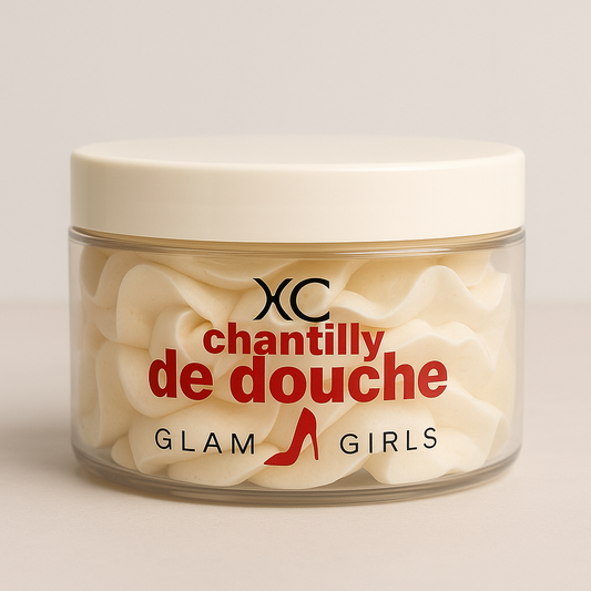 Chantilly de douche Glam Girl – Mousse fouettée florale & gourmande | KCosmétiques