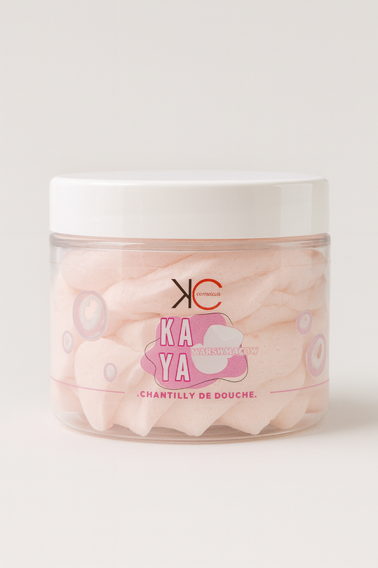 Chantilly de douche Kaya Marshmallow – Mousse fouettée gourmande | KCosmétiques