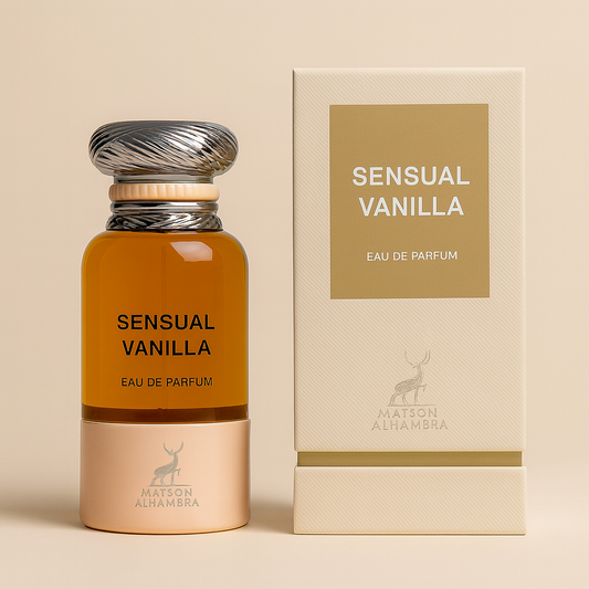 Sensual Vanilla – Eau de Parfum Mixte 80 ml | Maison Alhambra