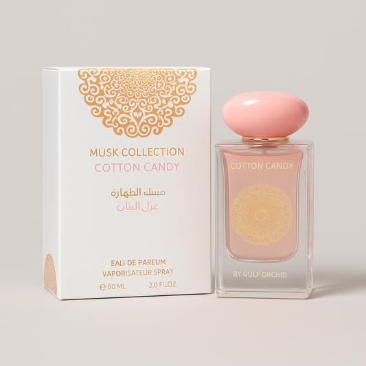 Musk Collection Cotton Candy – Eau de Parfum 60 ml | Gulf Orchid