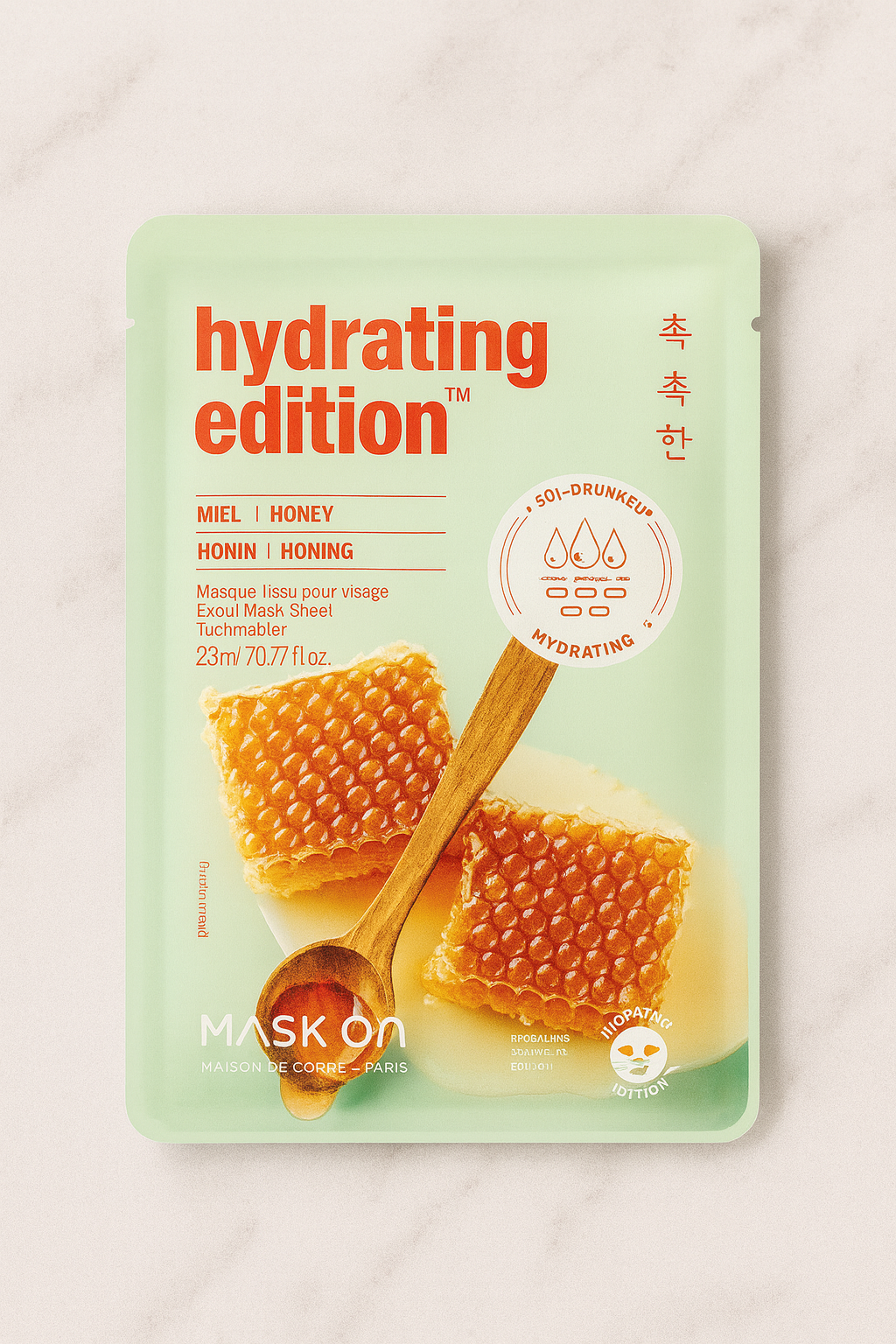 Masque visage hydratant Hydrating Edition au miel – Mask On Paris