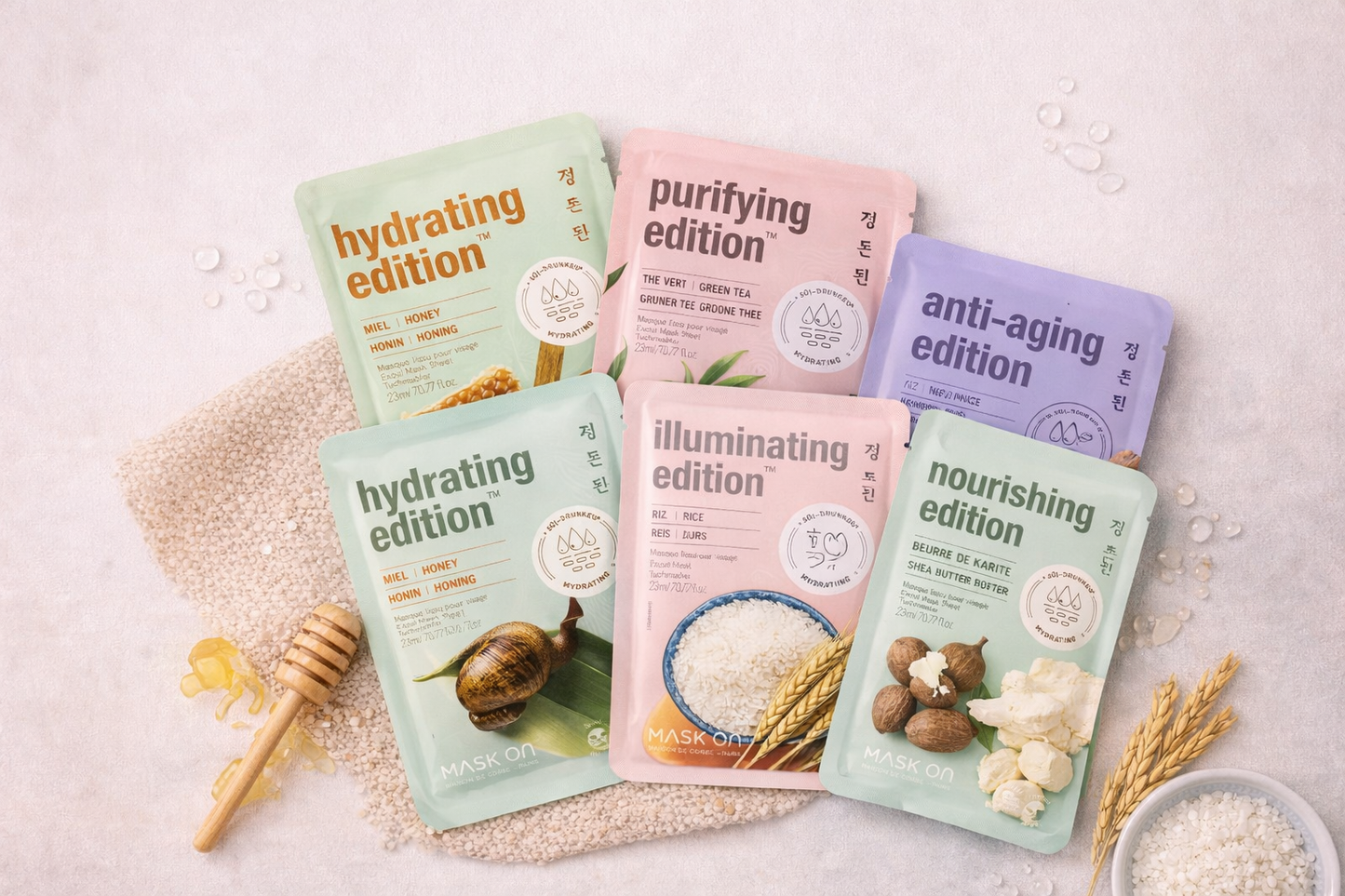 Rituel Peau Sublime – Routine visage complète (6 soins)