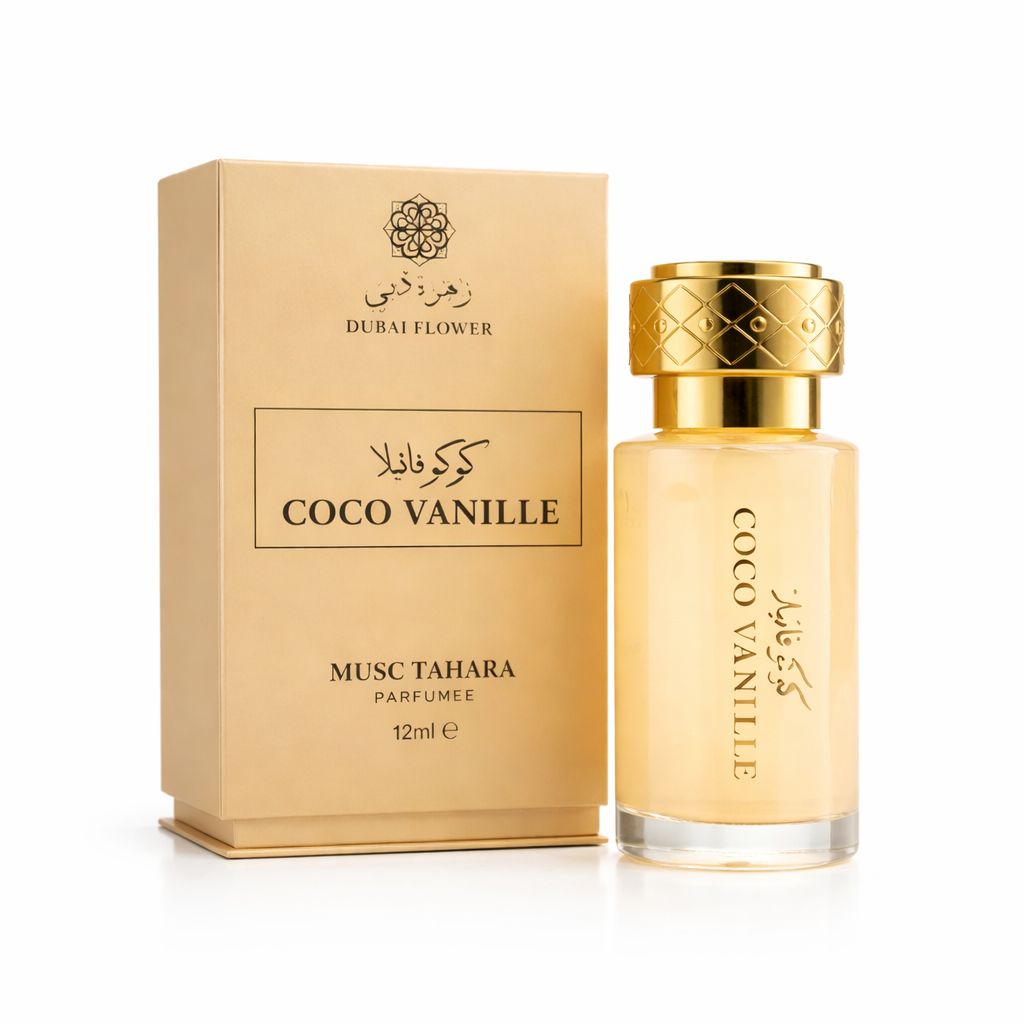 Musc Tahara Coco Vanille Dubaï Flower - 12 ml Parfum grossiste