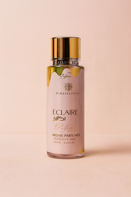 Brume Parfumée Éclair Dubaï Flower 250 ml | Floral Blanc Gourmand & Musqué