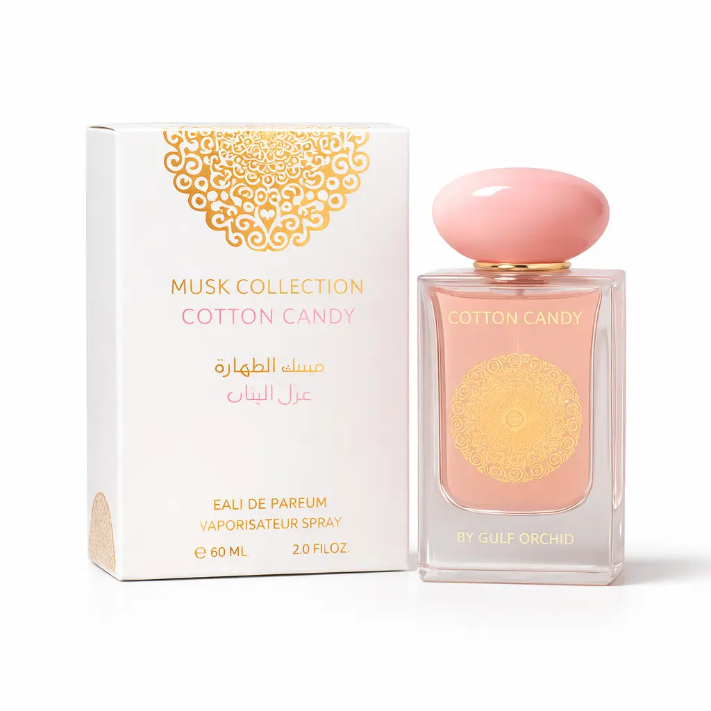 Musk Collection Cotton Candy – Eau de Parfum 60 ml | Gulf Orchid Parfum grossiste