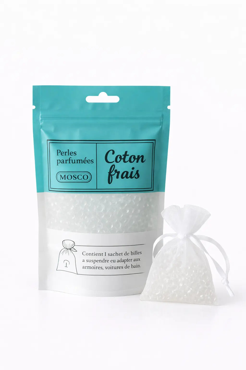 Perles parfumées Coton Frais – Mosco Paris | Parfum d’intérieur longue durée mosco paris