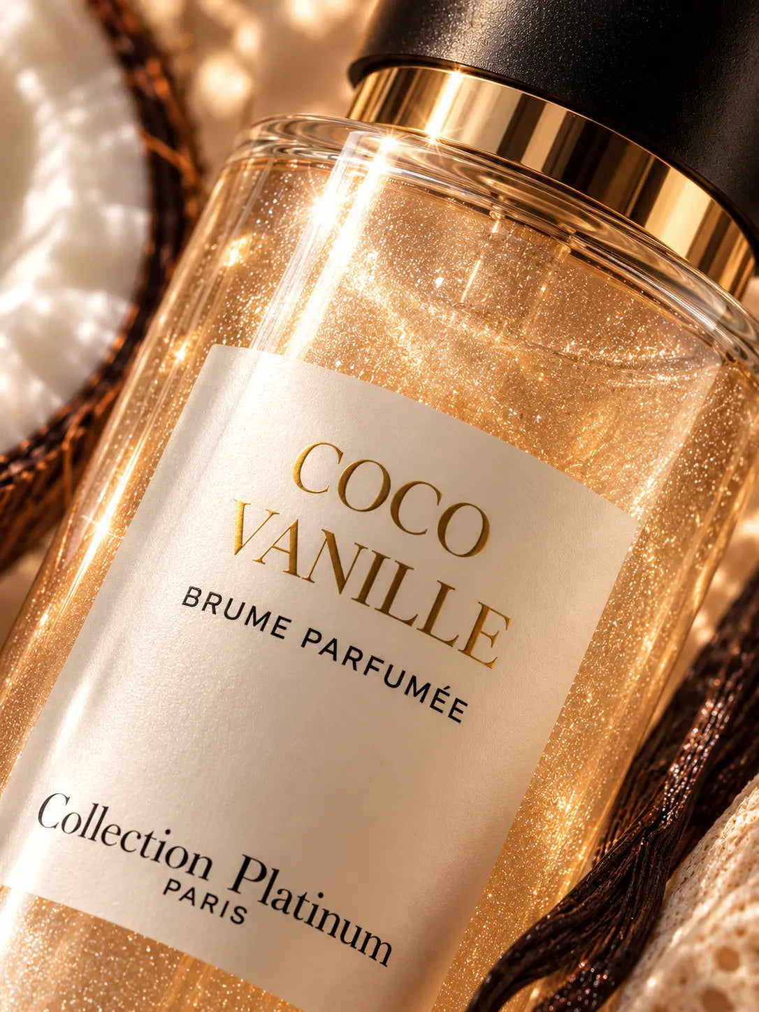 Brume parfumee Coco Vanille Collection Platinium 250 ml marshop