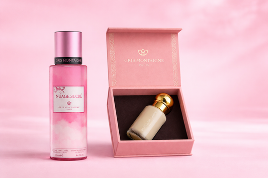 Duo Nuage Sucré – Brume parfumée & Musc Tahara