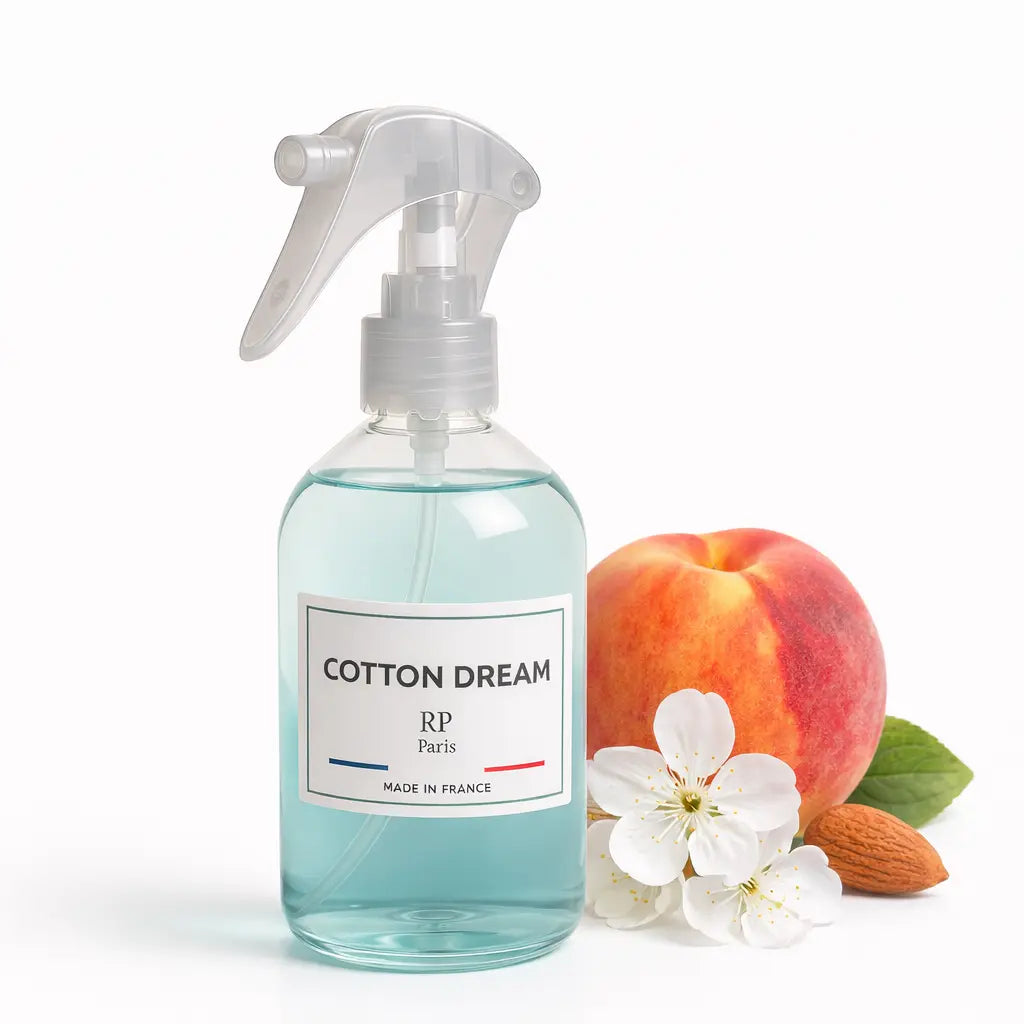 Spray d’intérieur Cotton Dream – RP Paris | Ambiance douce & musquée (250 ml) Parfum grossiste