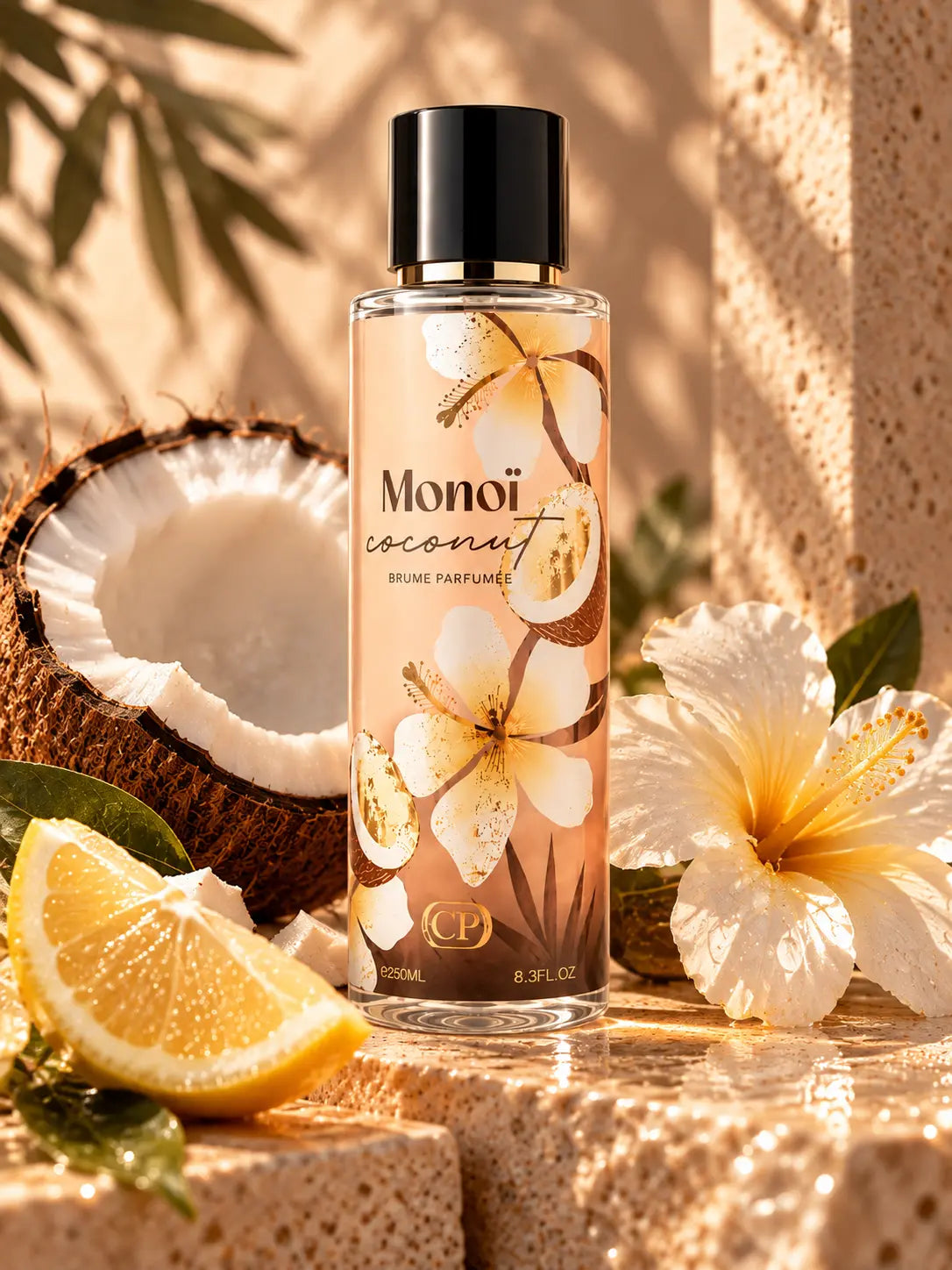 Brume parfumée Monoi Coconut Collection Platinium Paris 250 ml marshop