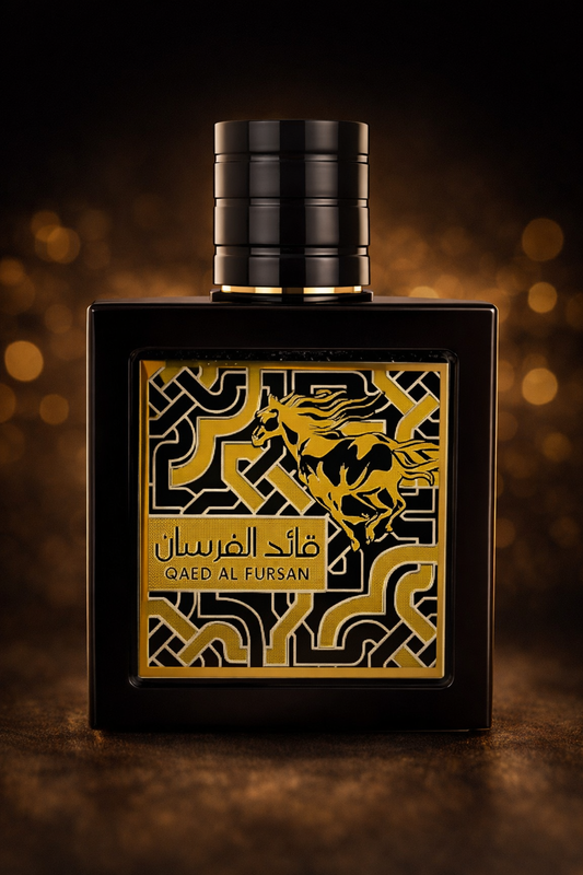 Qaed Al Fursan – Lattafa
Eau de Parfum – 90 ml