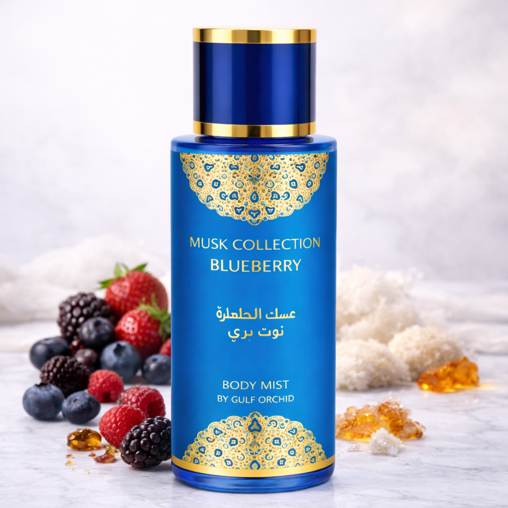 Brume Parfumée fruitée Blueberry Musk – Gulf Orchid 250 ml Parfum grossiste