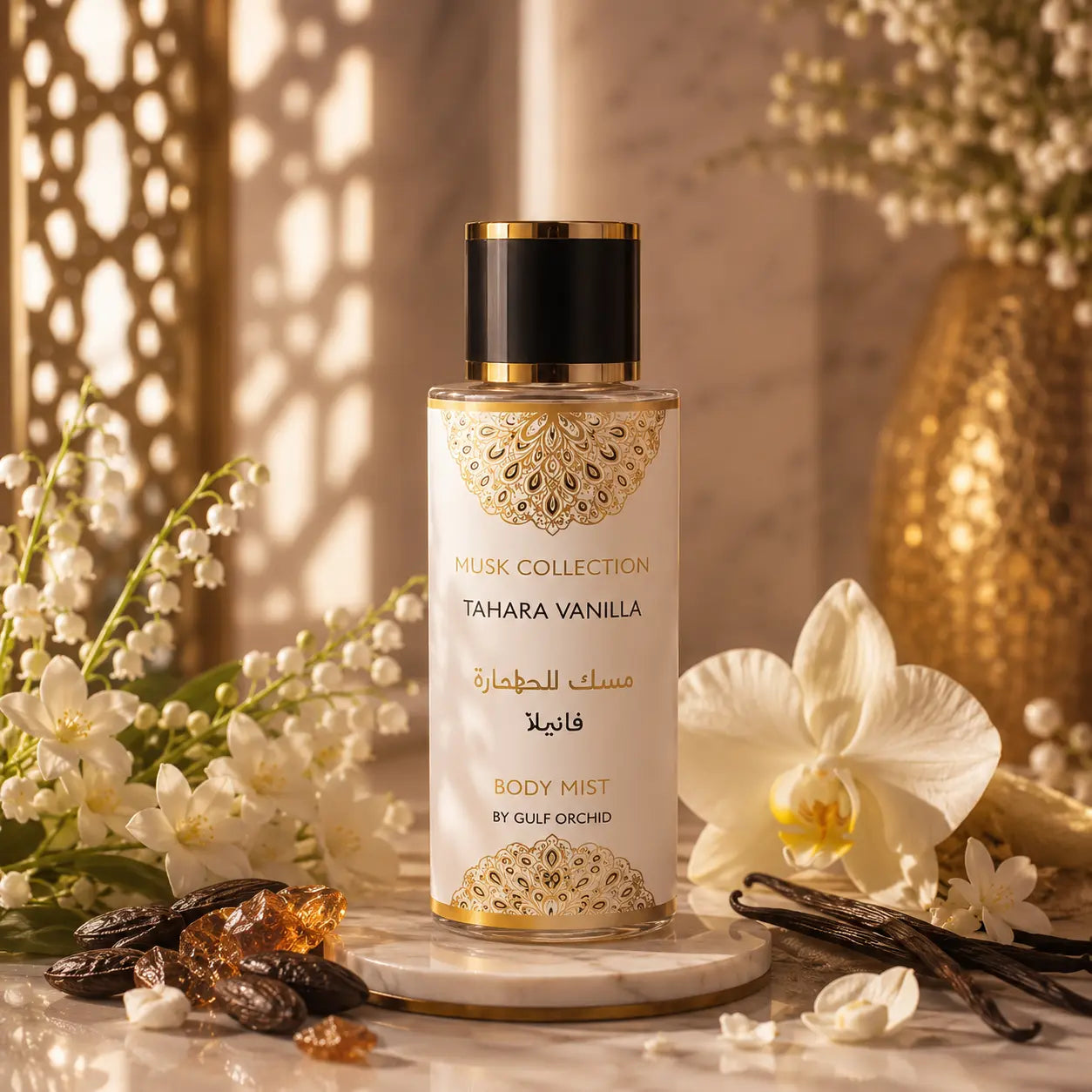 Brume corporelle vanille Musk Collection Tahara Vanilla – Gulf Orchid 250 ml Parfum grossiste