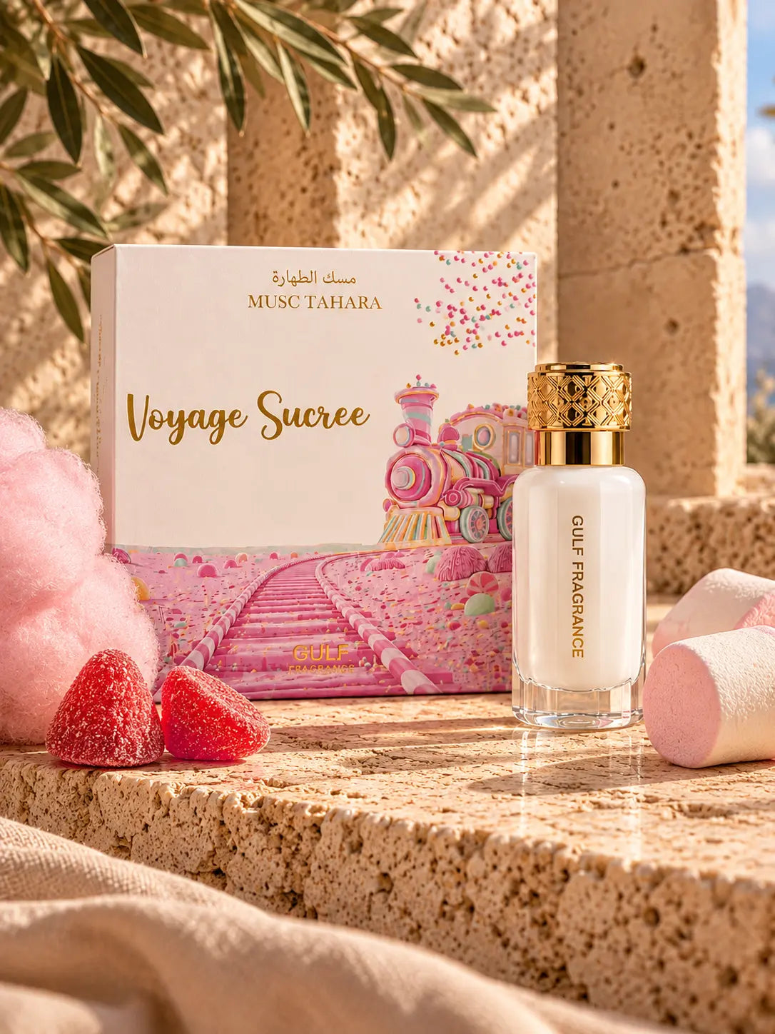 Musc Tahara Voyage sucree Gulf fragrance 12 ml Parfum grossiste