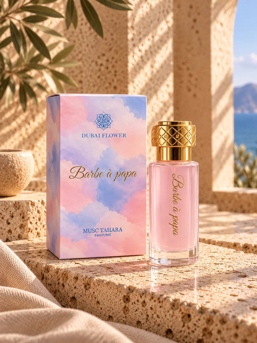 Musc Tahara Barbe à Papa Dubaï Flower – 12 ml Parfum grossiste