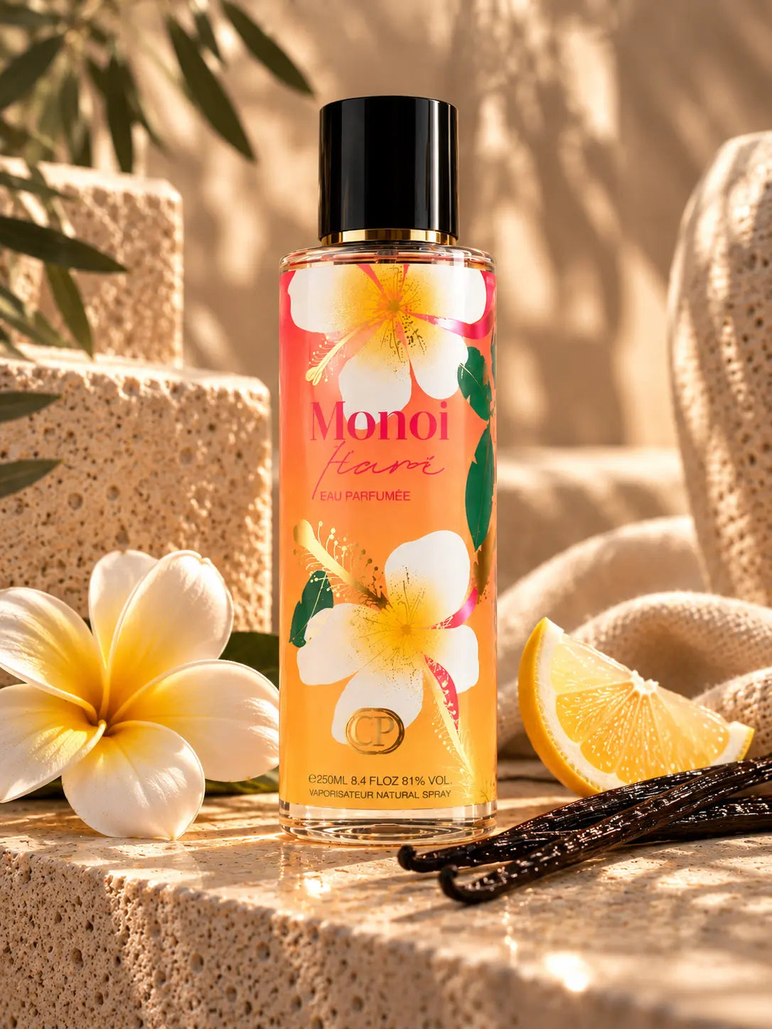Brume parfumée Monoi Tiare Collection Platinium 250 ml marshop