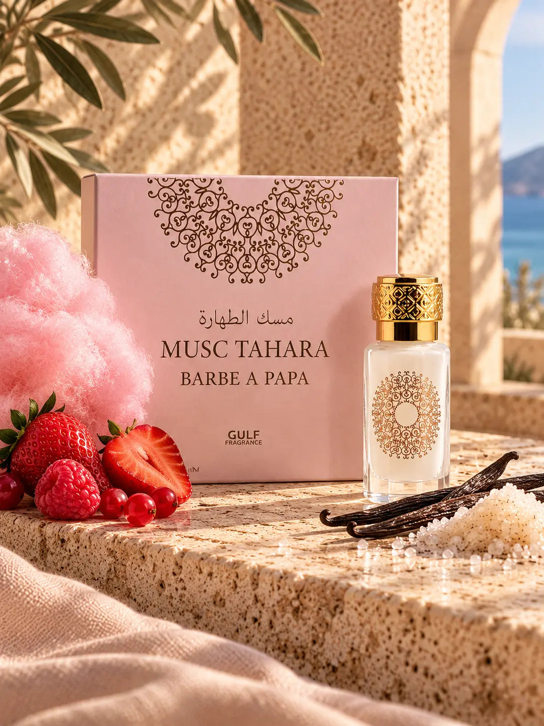 Musc Tahara Barbe a papa Gulf Fragrance 12 ml Parfum grossiste