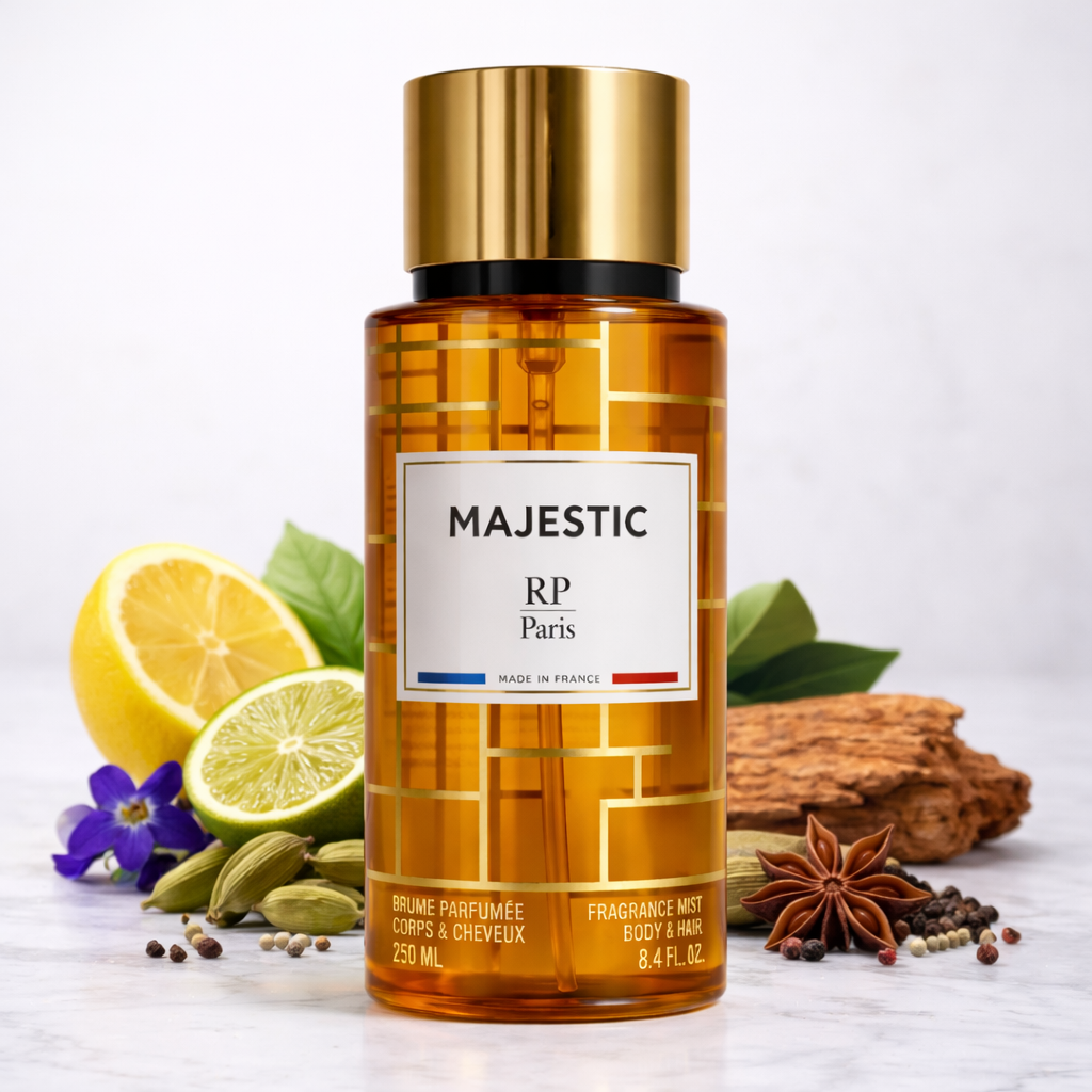 Brume parfumée Majestic RP PARIS 250 ml Parfum grossiste