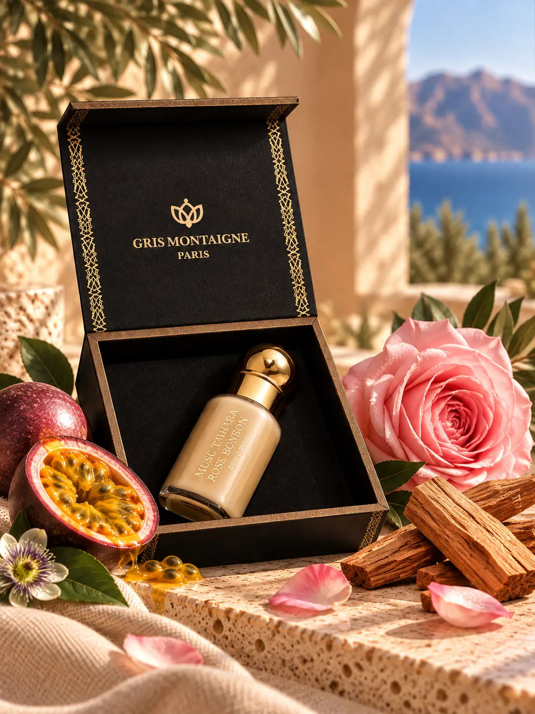 Musc Tahara Rose Bonbon – Gris Montaigne Paris 12 ml Parfum grossiste