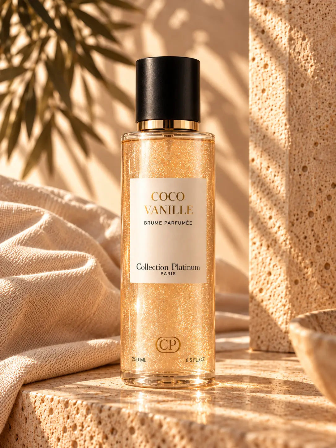 Brume parfumee Coco Vanille Collection Platinium 250 ml marshop