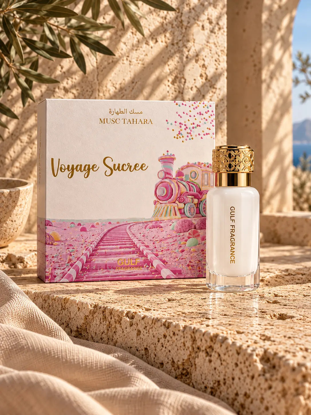 Musc Tahara Voyage sucree Gulf fragrance 12 ml Parfum grossiste