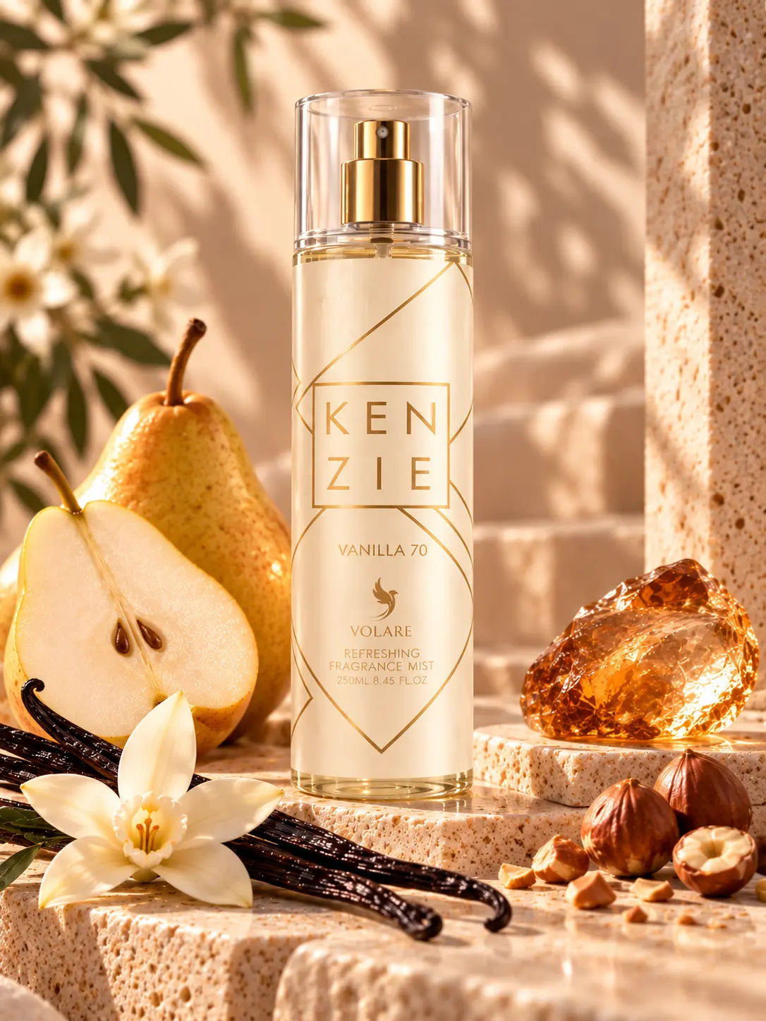 Brume parfumée Vanilla 70, Kenzie - Volaré 250 ml Parfum grossiste