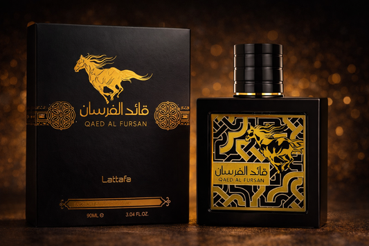 Qaed Al Fursan – Lattafa
Eau de Parfum – 90 ml