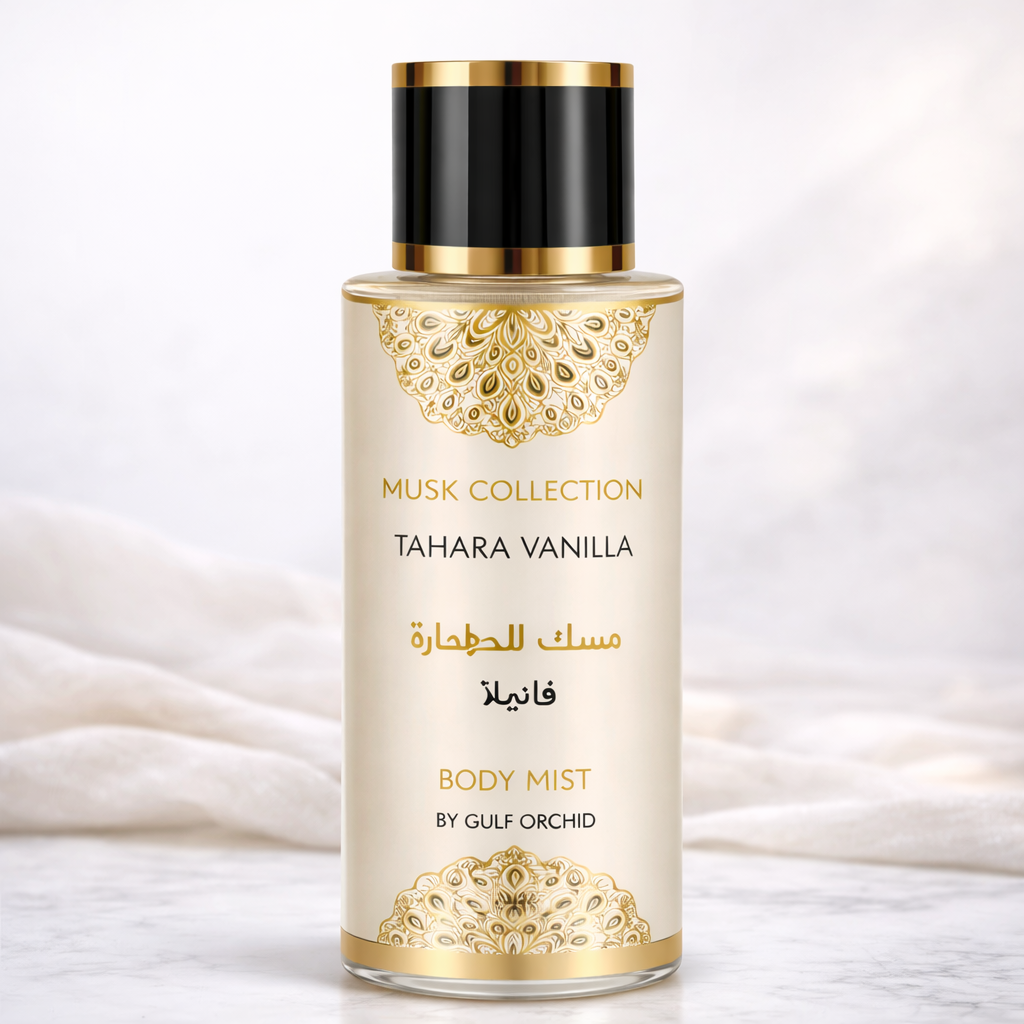 Brume corporelle vanille Musk Collection Tahara Vanilla – Gulf Orchid 250 ml Parfum grossiste