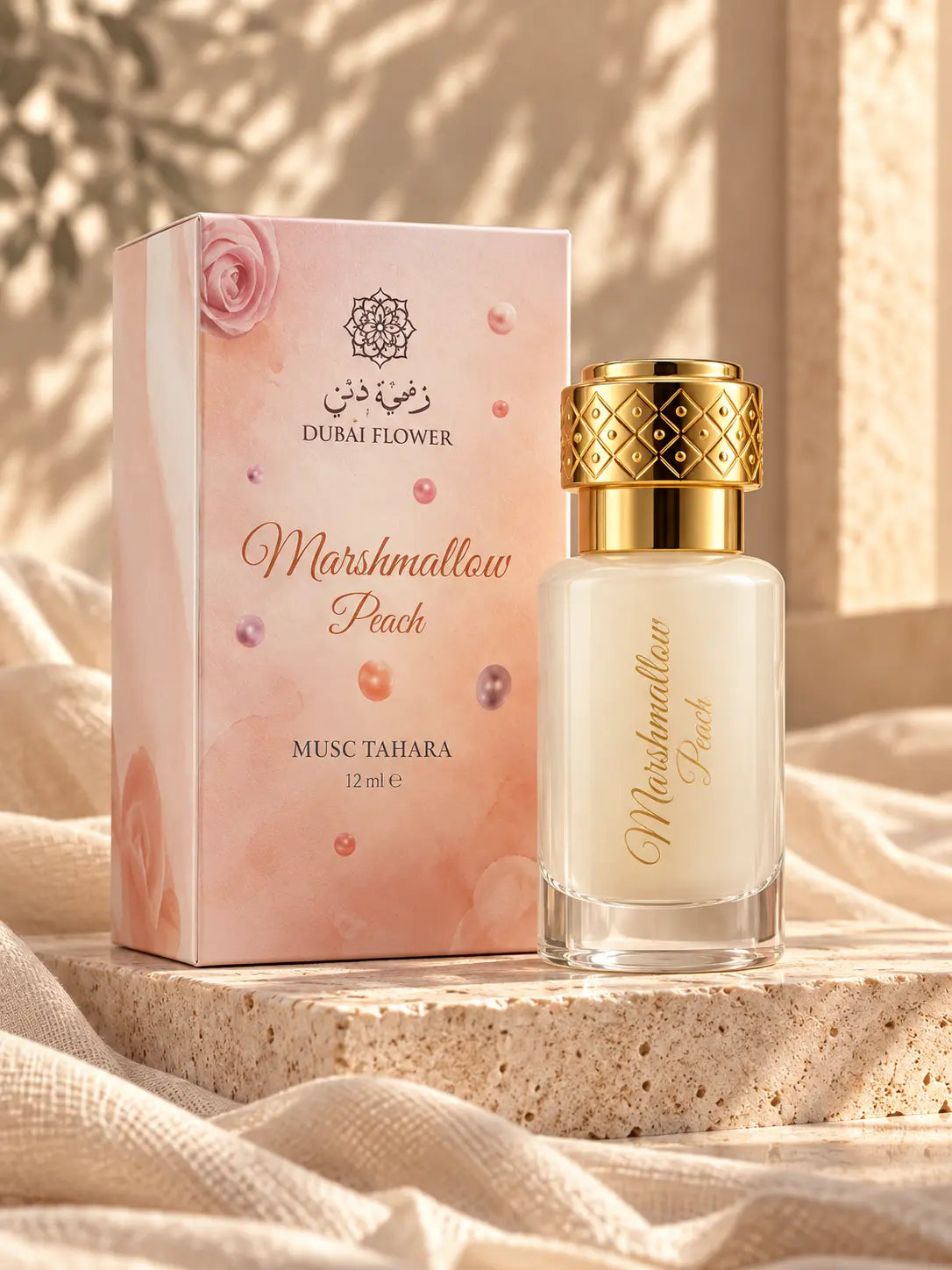 Musc Tahara Marshmallow Peach Dubaï Flower 12 ml marshop