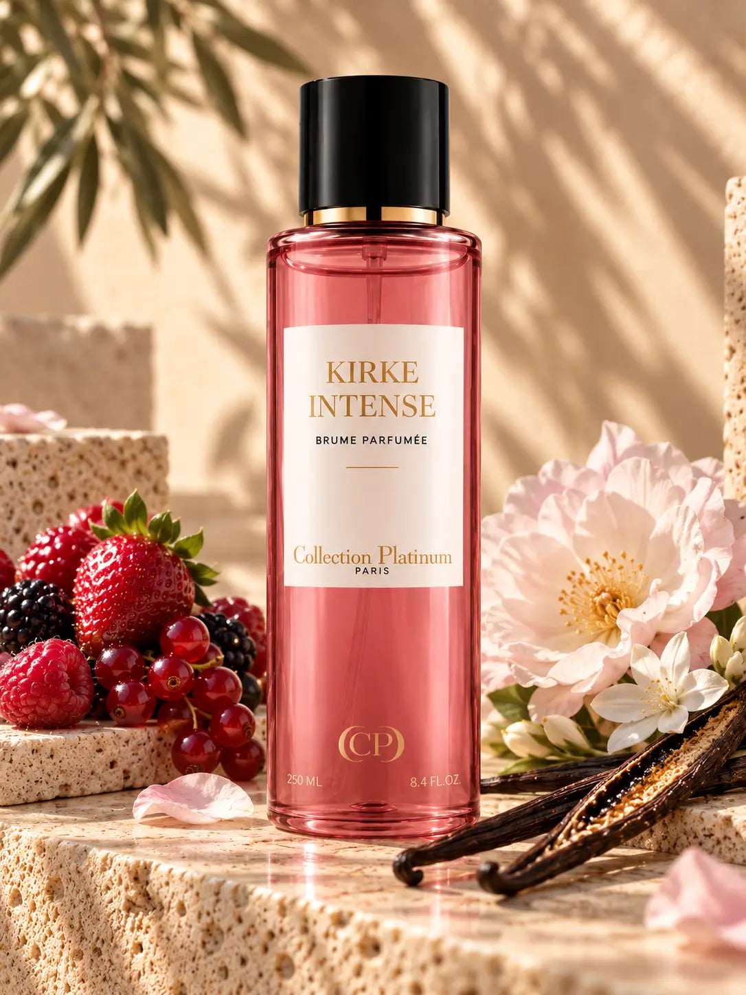 Brume parfumee Kirke Intense Collection Platinium Paris 250 ml marshop