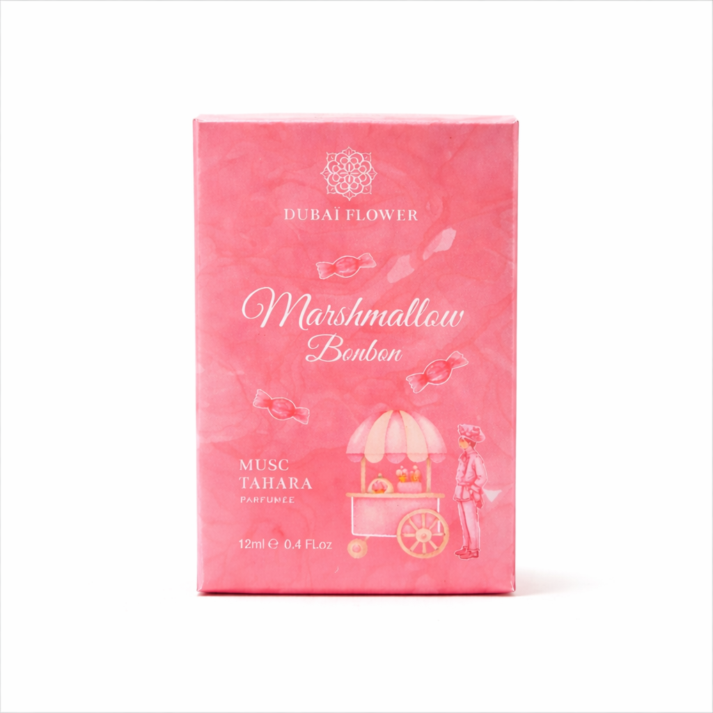 Musc Tahara Marshmallow bonbon  - Dubaï Flower 12 ml Parfum grossiste