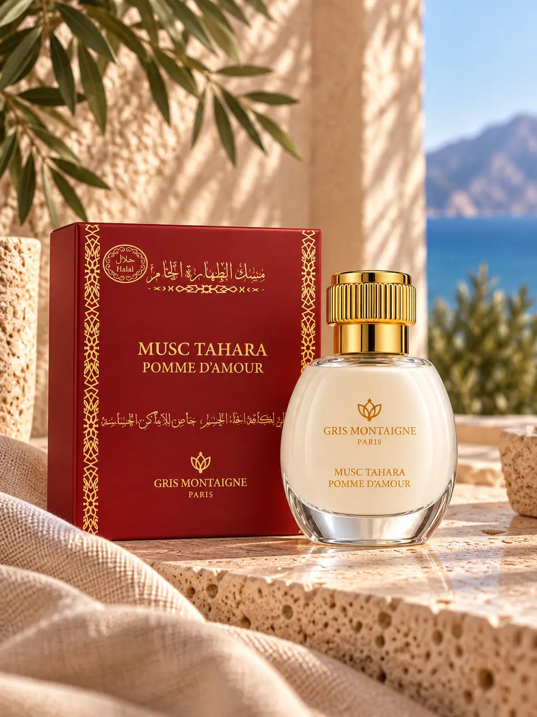 Musc Tahara Pomme d'amour - Gris Montaigne Paris 12 ml Parfum grossiste