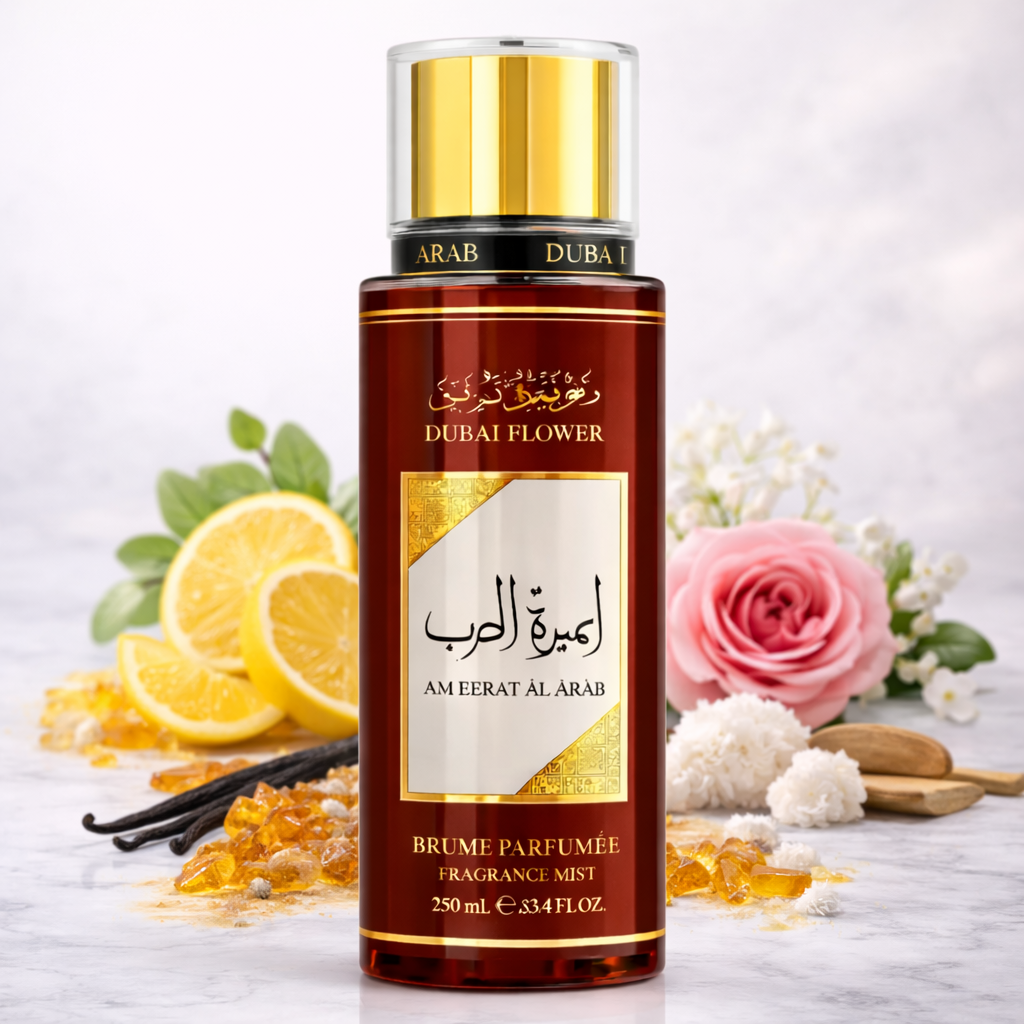 Brume parfumée Ameerat Al Arab Dubaï Flower 250 ml Parfum grossiste