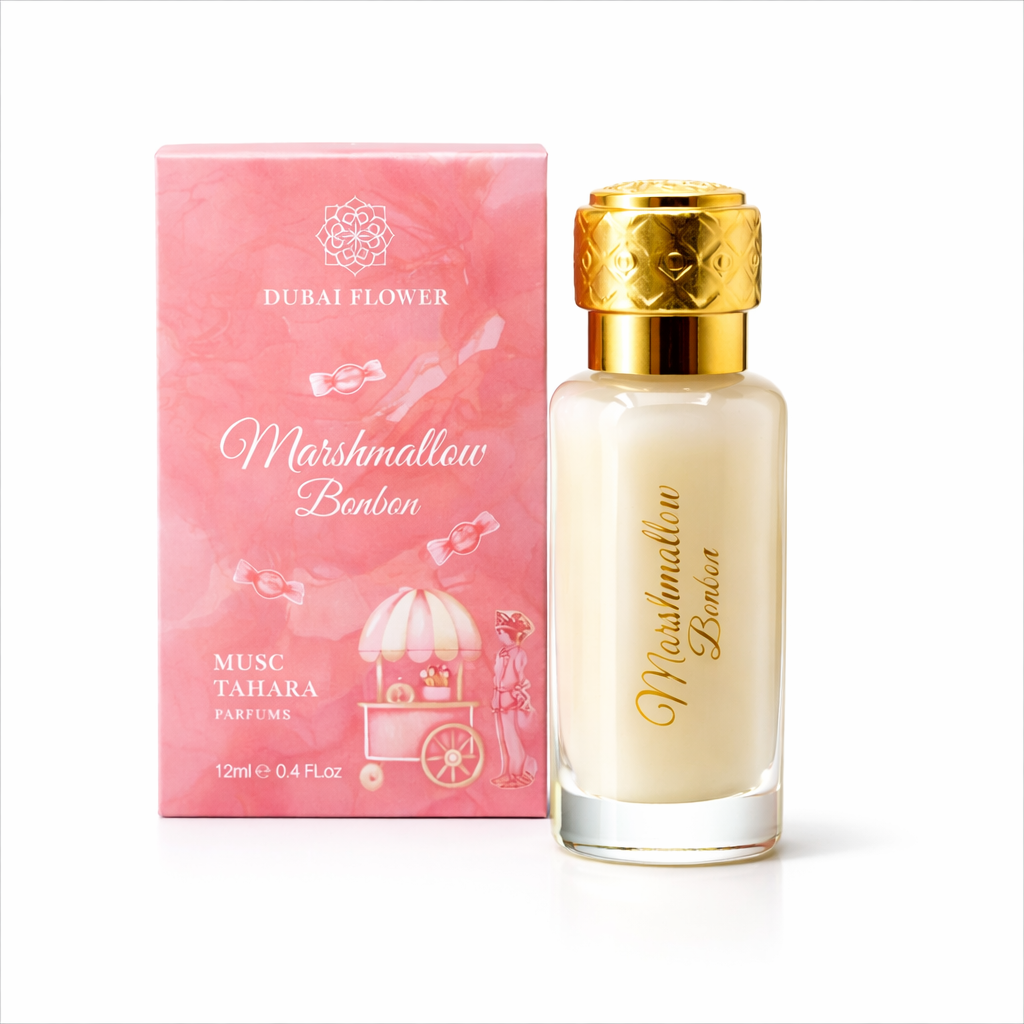 Musc Tahara Marshmallow bonbon  - Dubaï Flower 12 ml Parfum grossiste