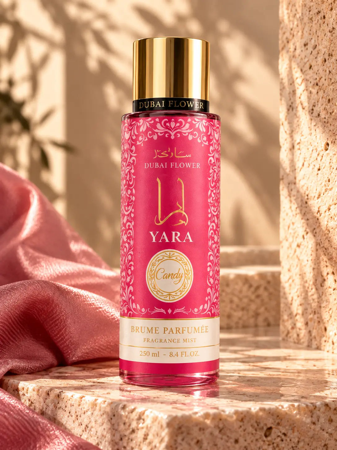 Brume parfumée Yara Candy 250 ml Dubaï Flower marshop