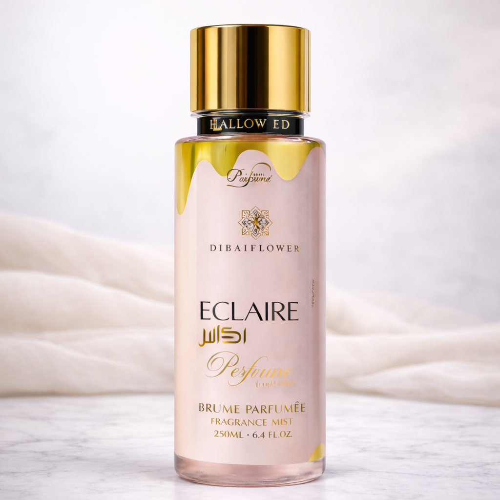 Brume Parfumée Éclair Dubaï Flower 250 ml | Floral Blanc Gourmand & Musqué Parfum grossiste
